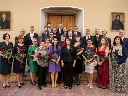 27 nových profesorů. Foto: Michal Novotný, RUK