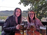 Na pivě ve Schlossbergu s Cristine z Itálie