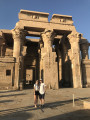 Východ slunce nad Luxorem