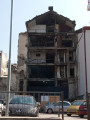 Budova televize zničená bombardováním NATO