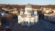 Ortodoxní katedrála v centru Kaunasu