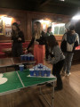 Jedna z pravidelných erasmus party a oblíbený beer pong