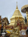 Jeden z chrámů v Chiang Mai