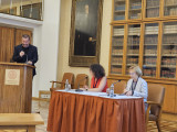prof. Radek Spíšek, prof. Bartůňková a Damya Laoui z Vrije Universiteit Brussels (VIB)