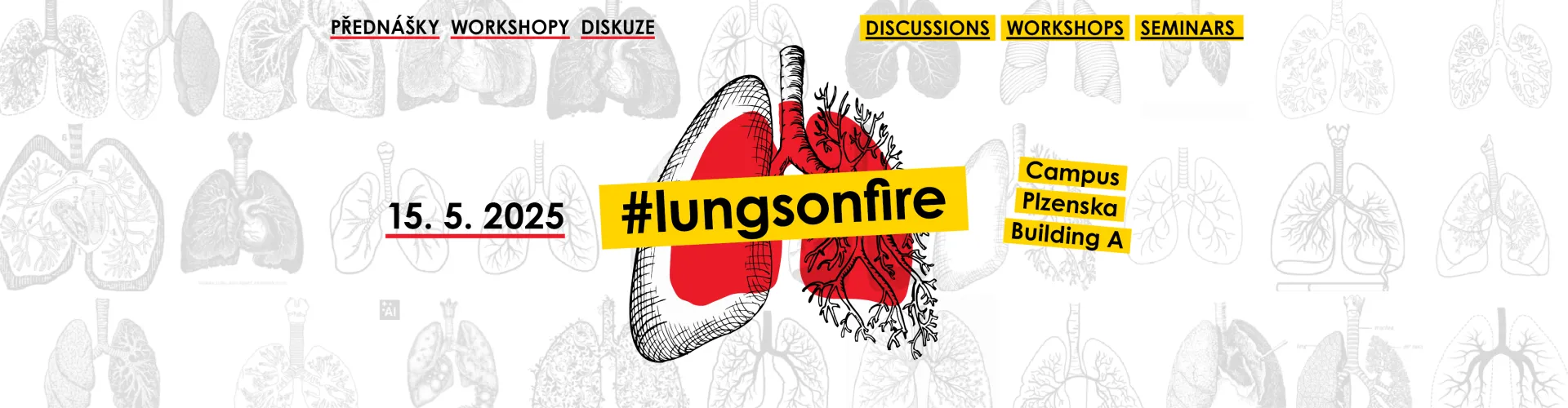 #lungsonfire vol. 2: Zážitkový večer Pneumologické kliniky