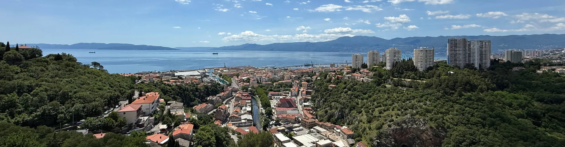 Rijeka má výhodnou polohu – je kousek od Itálie, Slovinska a dalších balkánských zemí