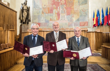 Prof. Šnajdauf  - Zlatá medaile Univerzity Karlovy
